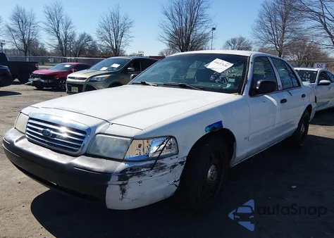 2007 Ford Crown Victoria Police/Police Interceptor из США, поврежденный, VIN 2FAHP71W47X104471
